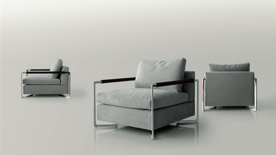 Saba No Logo Light Armchair